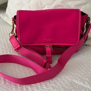 Tory Burch Hot pink crossbody bag